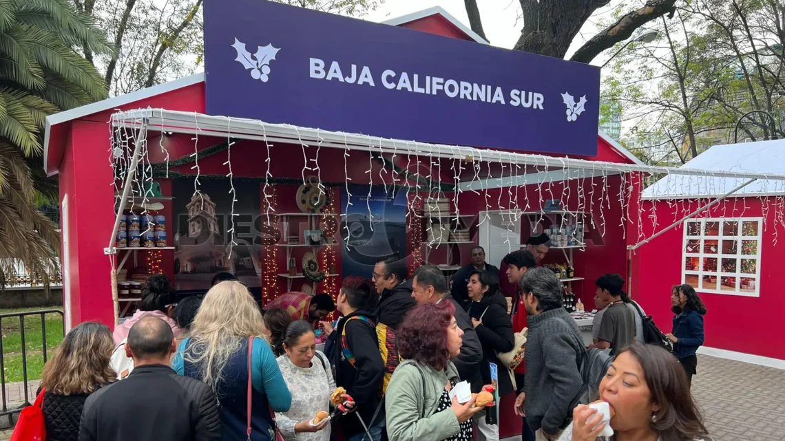 Baja California Sur deslumbra en Festival Turístico Navideño de la CDMX