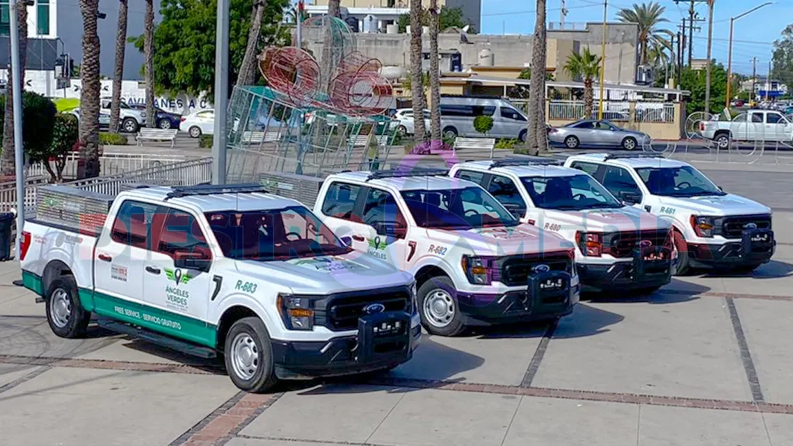 Nuevo vehículo de asistencia de la corporación de Ángeles Verdes