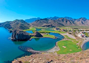 Vista de llegada a Loreto
