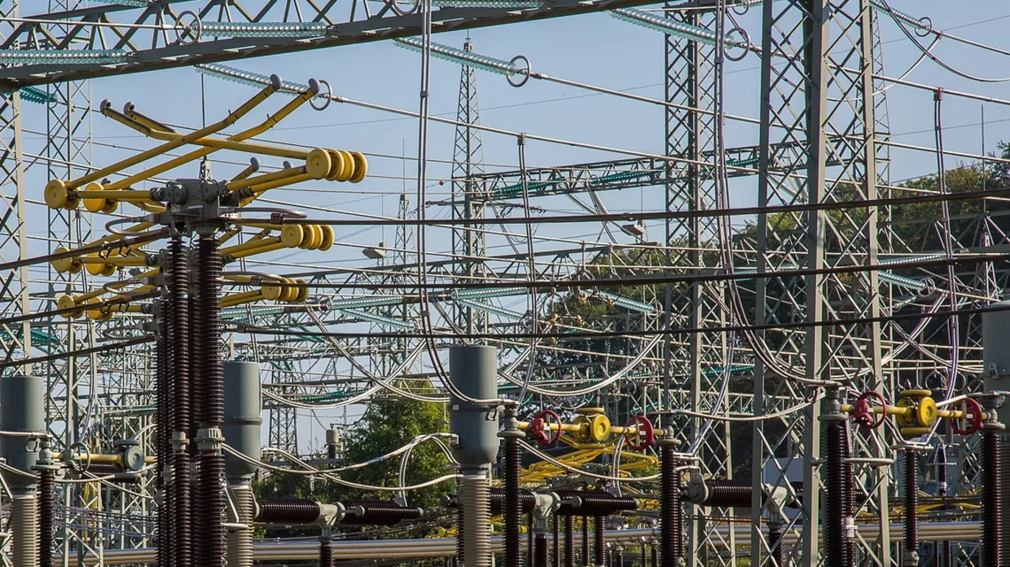 subestación de energía eléctrica