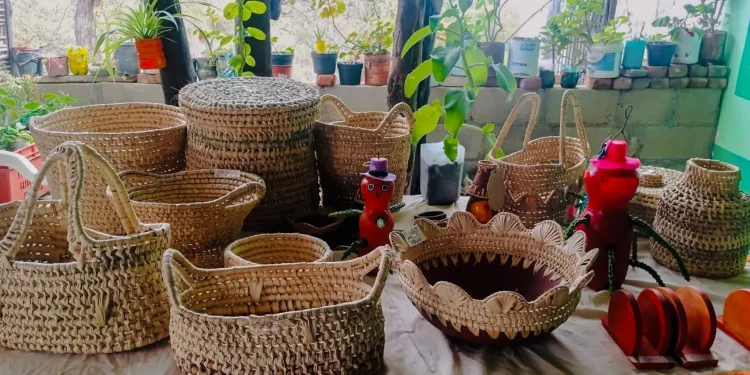 Canastas artesanales hechas a mano