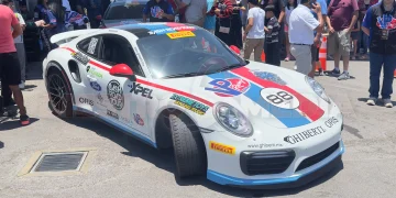 Porche 911 VP Racing exhibición