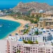 Zona hotelera y de playa en Cabo San Lucas